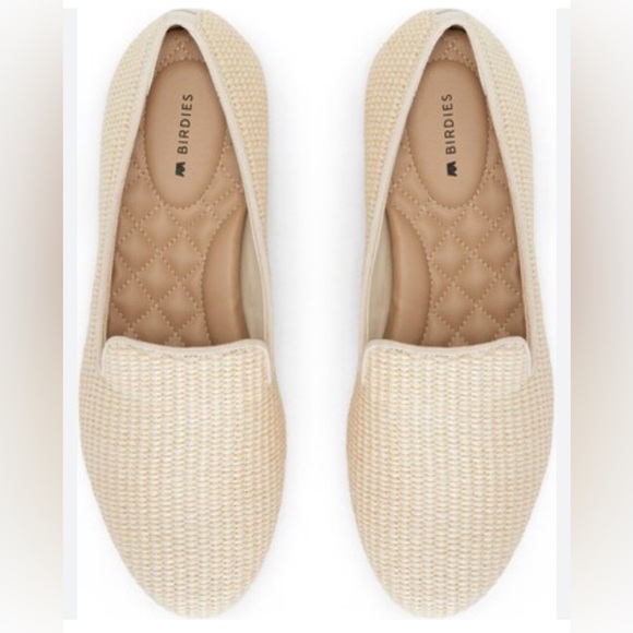Birdies Starling Raffia‎ Flat (Natural Raffia) Women's Shoes Sz 8 - Picture 1 of 11